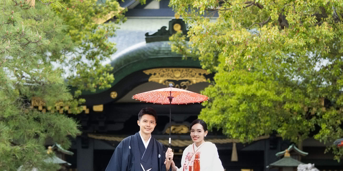 Tokyo: Wedding Photo Tour dengan 3 Lokasi & Pro Styling